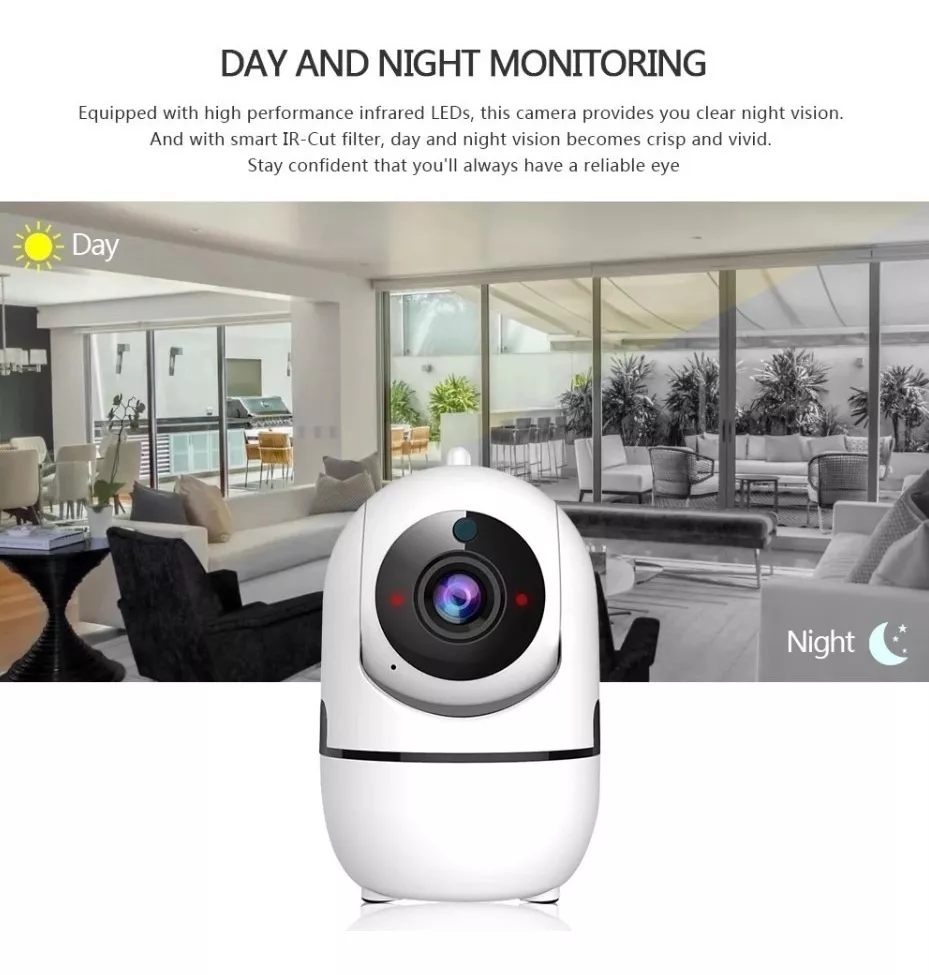 Miniatura 2 de Camara Ip Robot 1 Antena App Wifi Visión